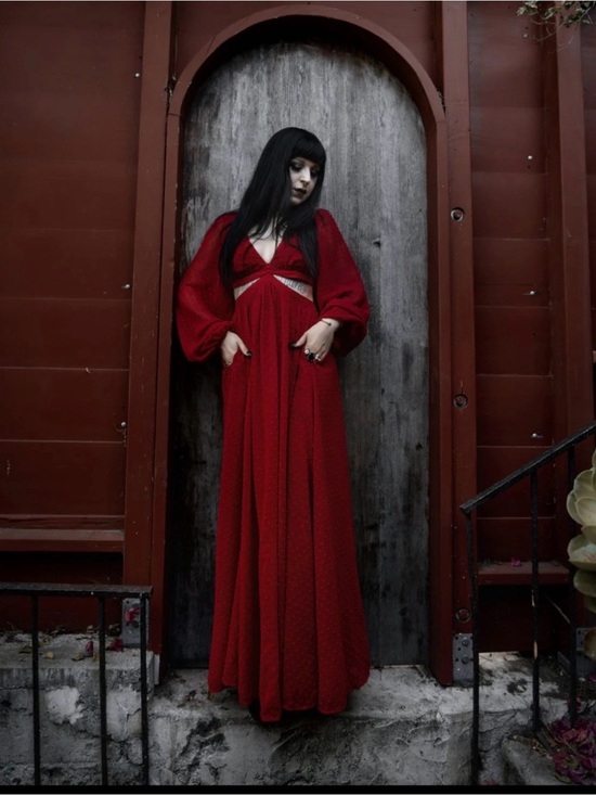 Lively Ghosts Dresses & Skirts - LIVELY GHOSTS - Sorcerouge Dress
